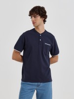 Polo com gola mao