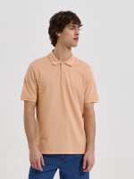 Polo b�sico em malha piquet
