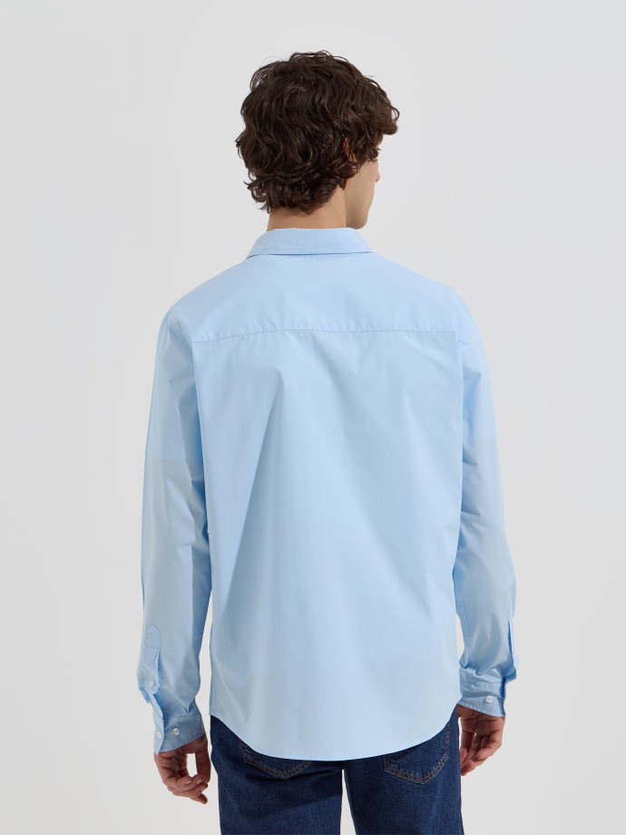 Camisa cl�ssica com bolso