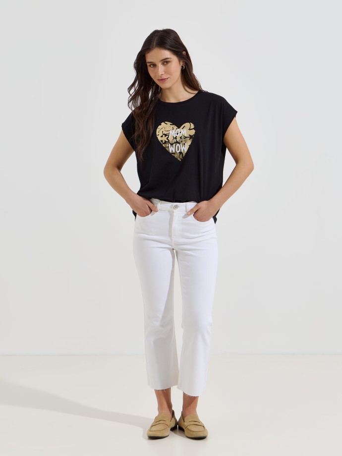 T-shirt estampada