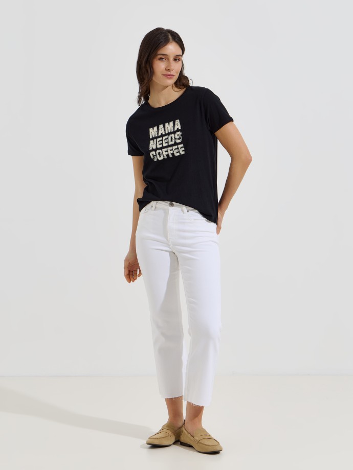T-shirt estampada