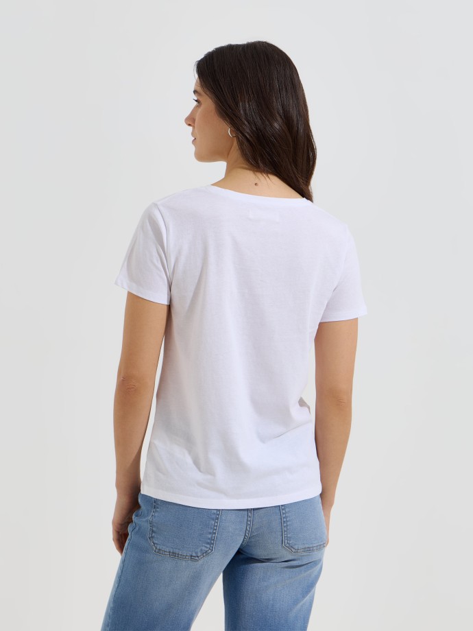 T-shirt estampada