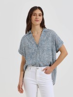 Blusa com estampado paisley Blusa com estampado paisley