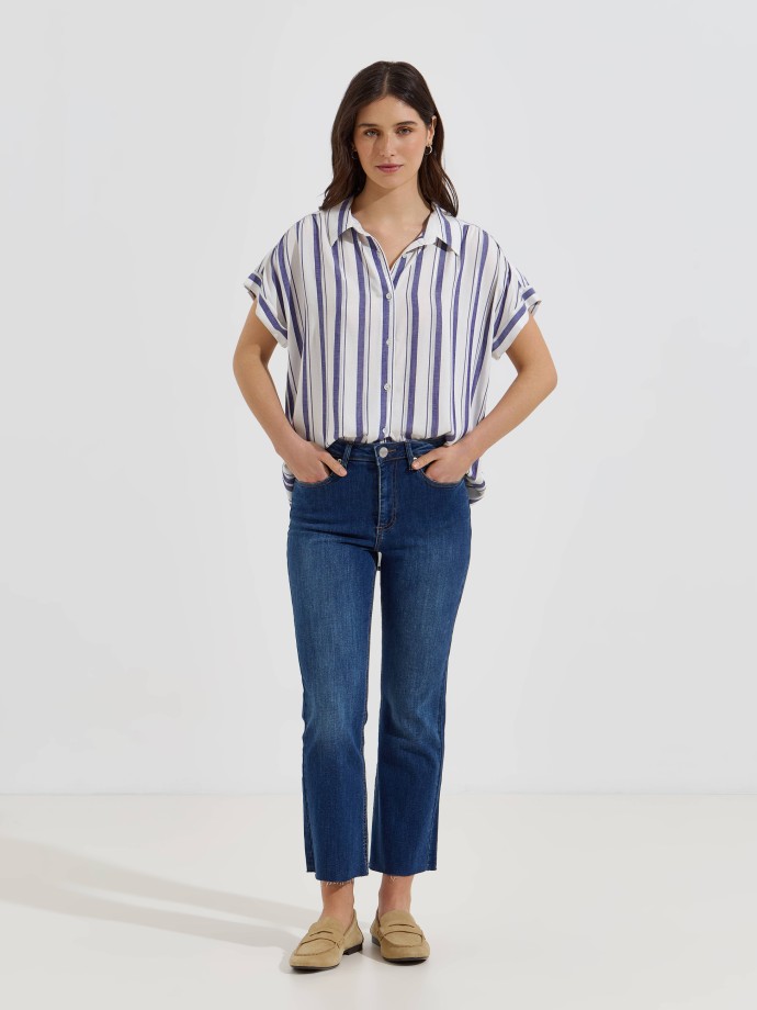 Camisa �s riscas