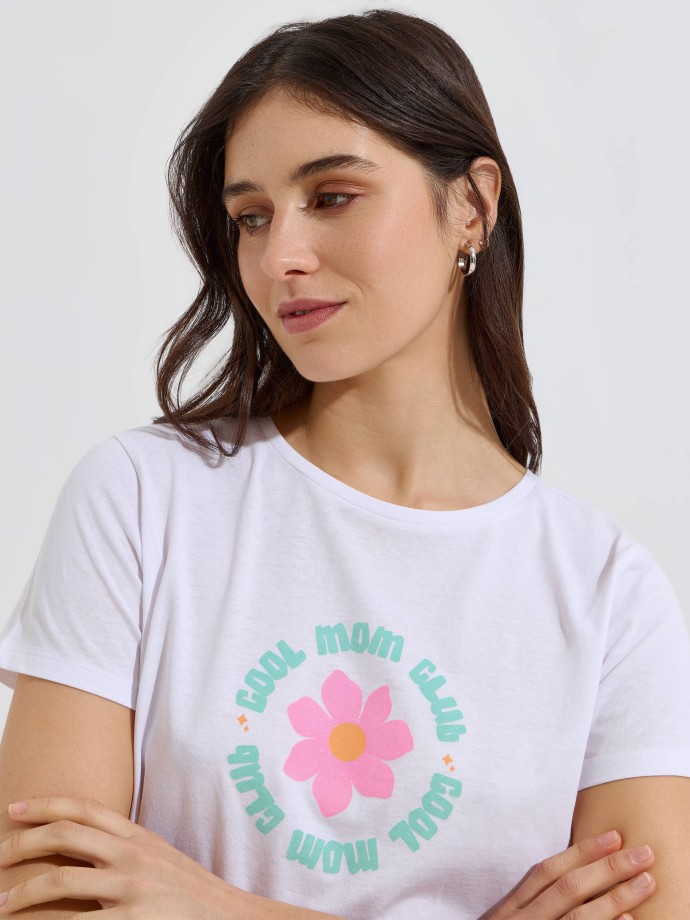 T-shirt estampada