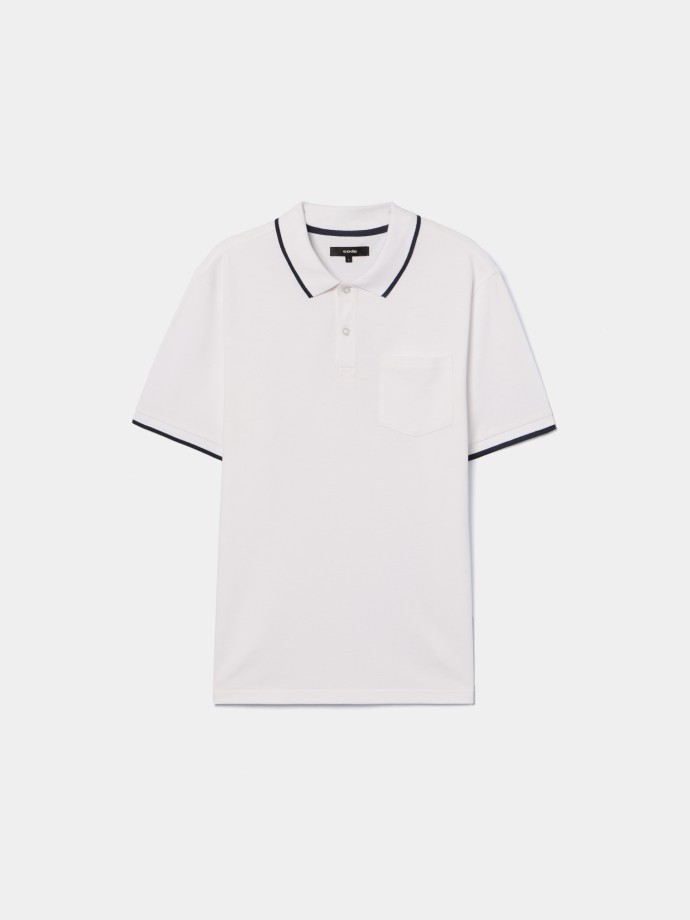 Polo com bolso no peito
