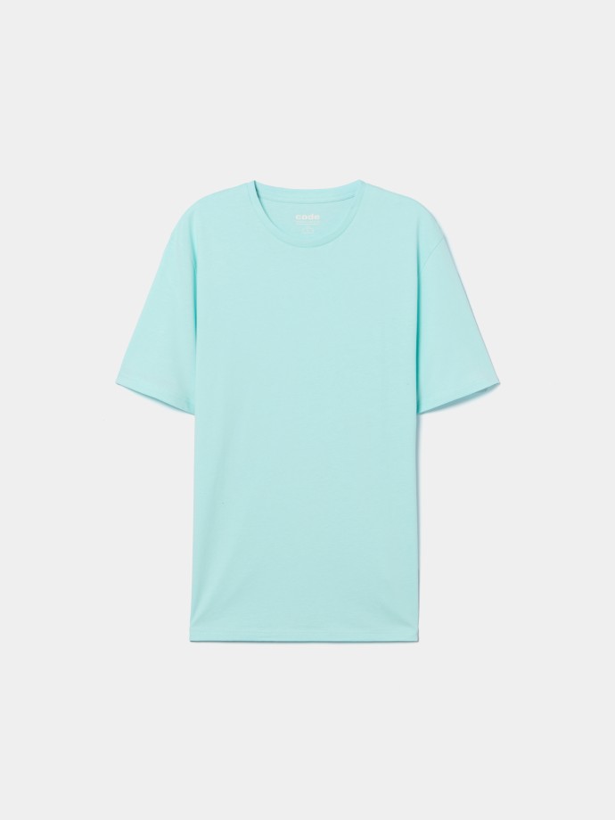 T-shirt b�sica em algod�o