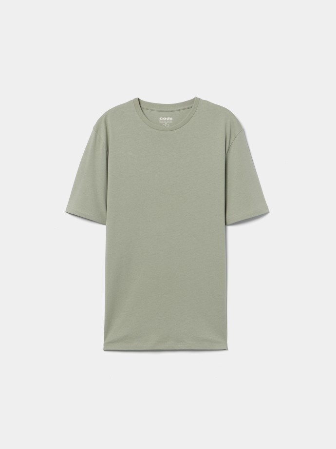 T-shirt b�sica em algod�o