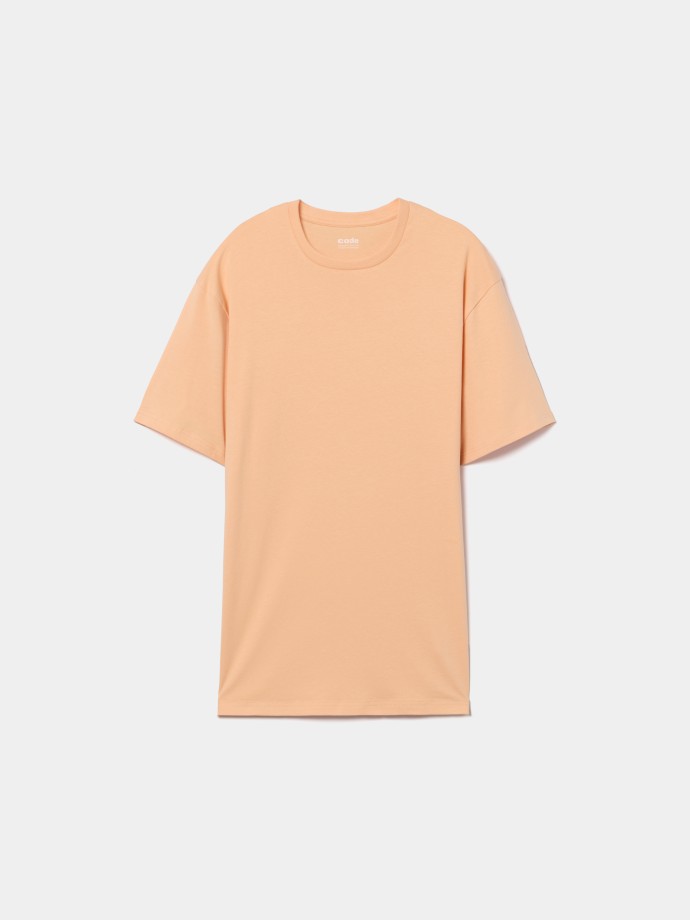 T-shirt b�sica em algod�o