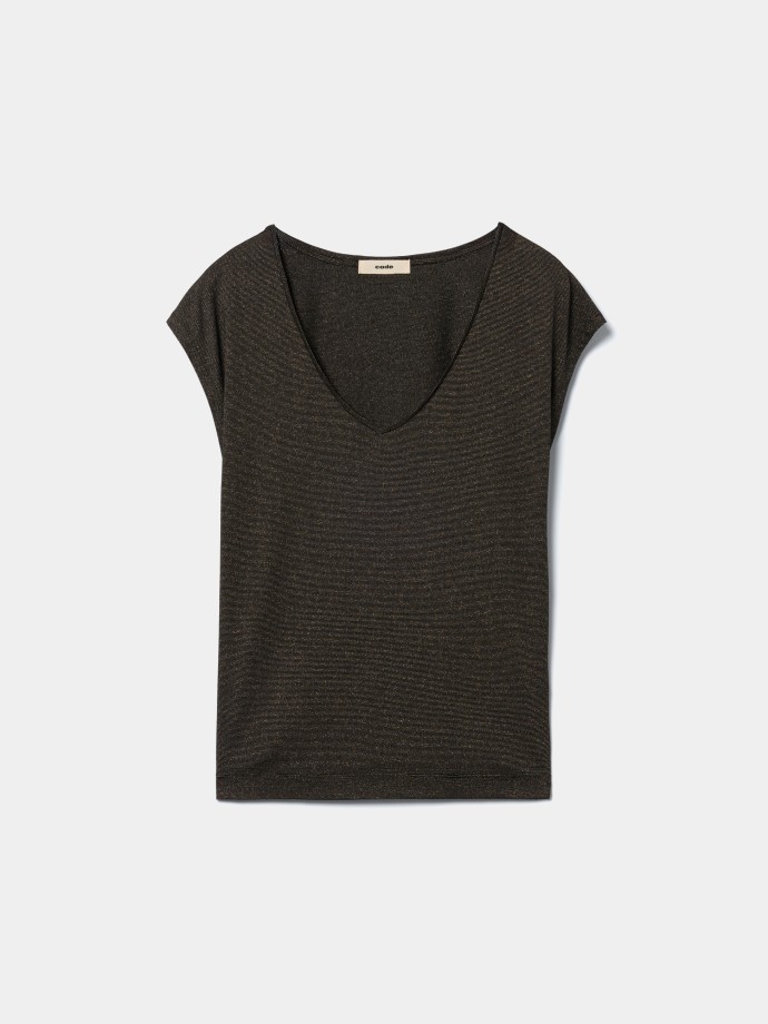 T-shirt com brilho