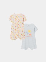 Pack 2 macac�es curtos estampados