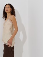 Top estilo lingerie