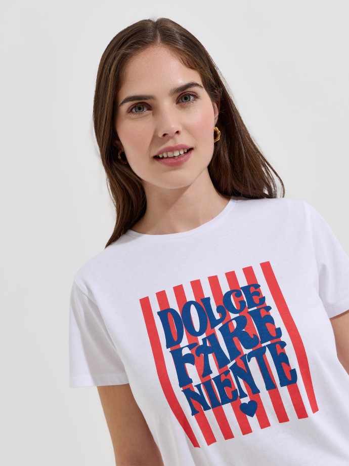 T-shirt estampada