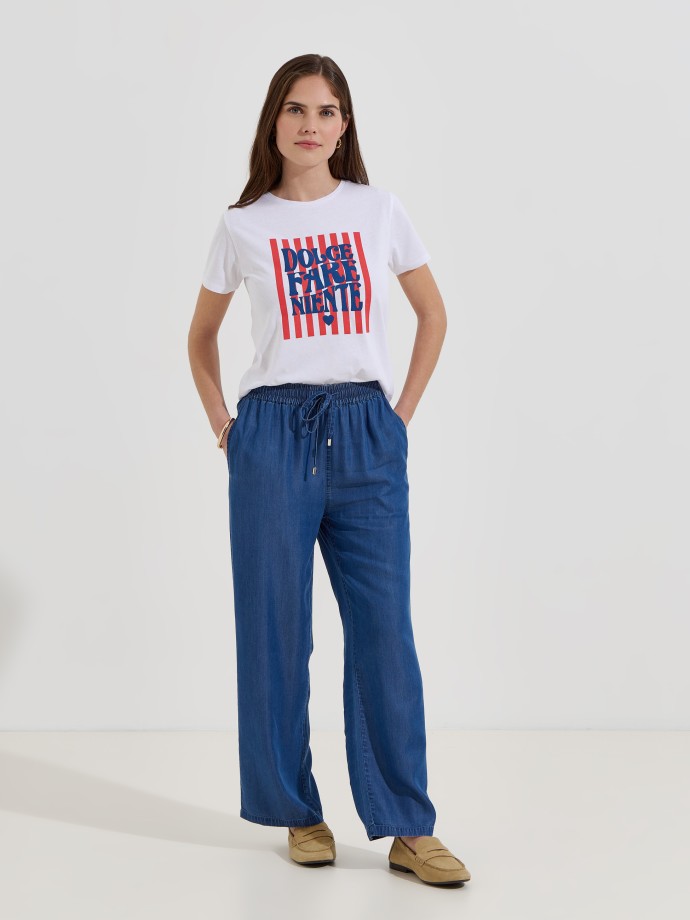 T-shirt estampada