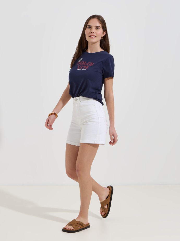 T-shirt estampada