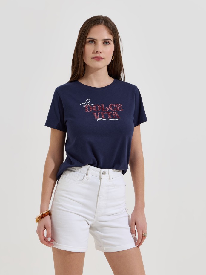 T-shirt estampada