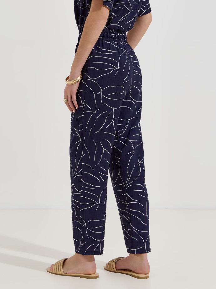 Cal�as flu�das estampadas