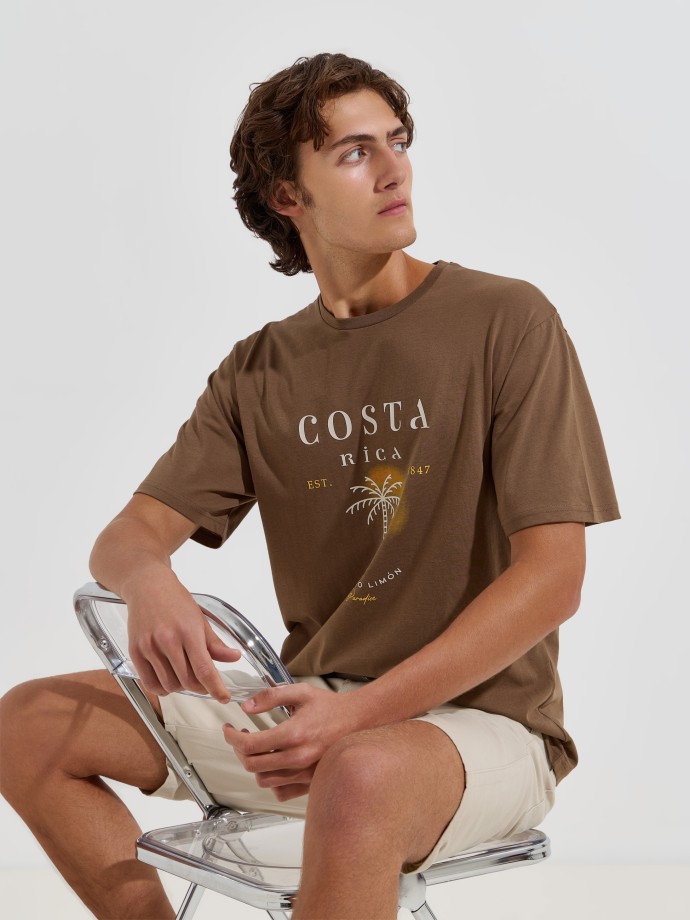 T-shirt estampada