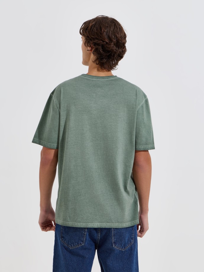 T-shirt com bolso