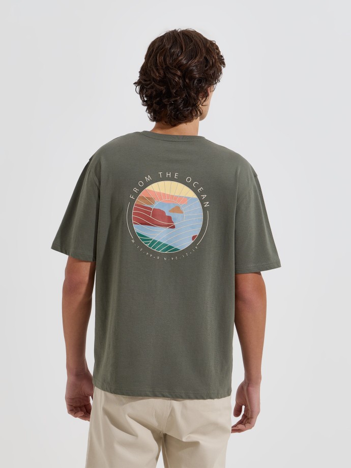 T-shirt estampada