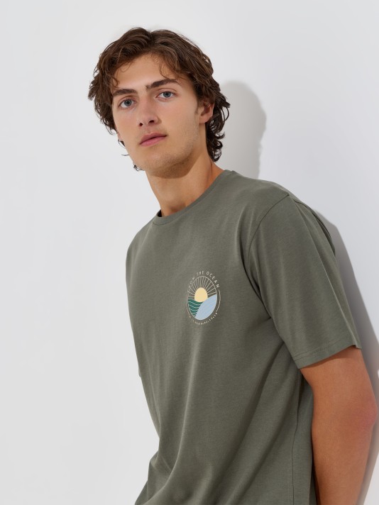 T-shirt estampada