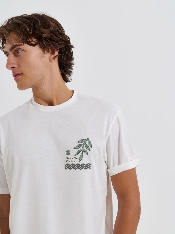 T-shirt estampada