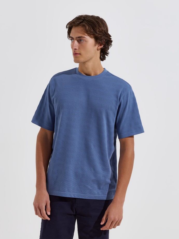 T-shirt com textura
