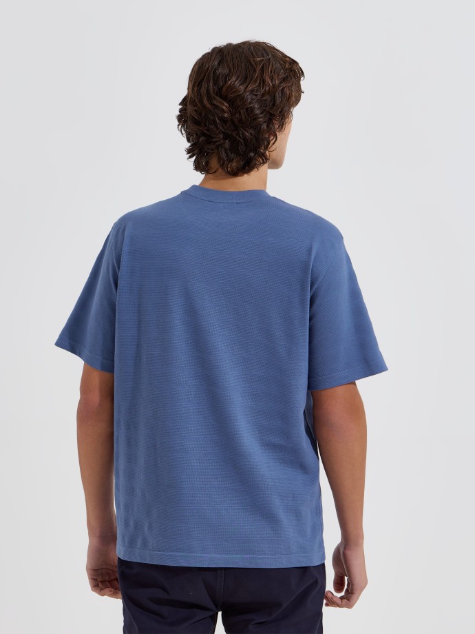 T-shirt com textura