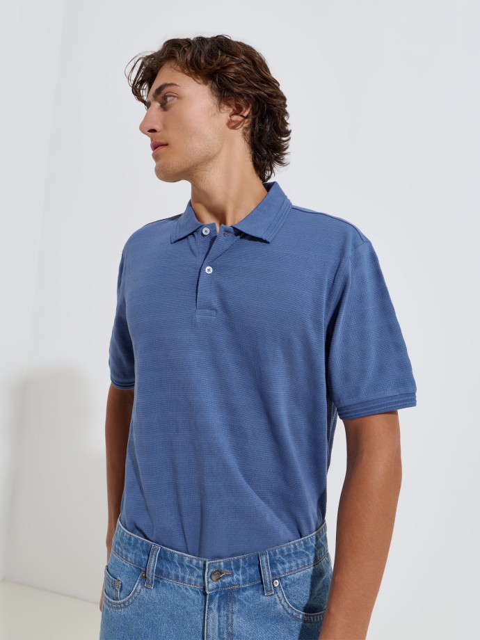 Polo com textura