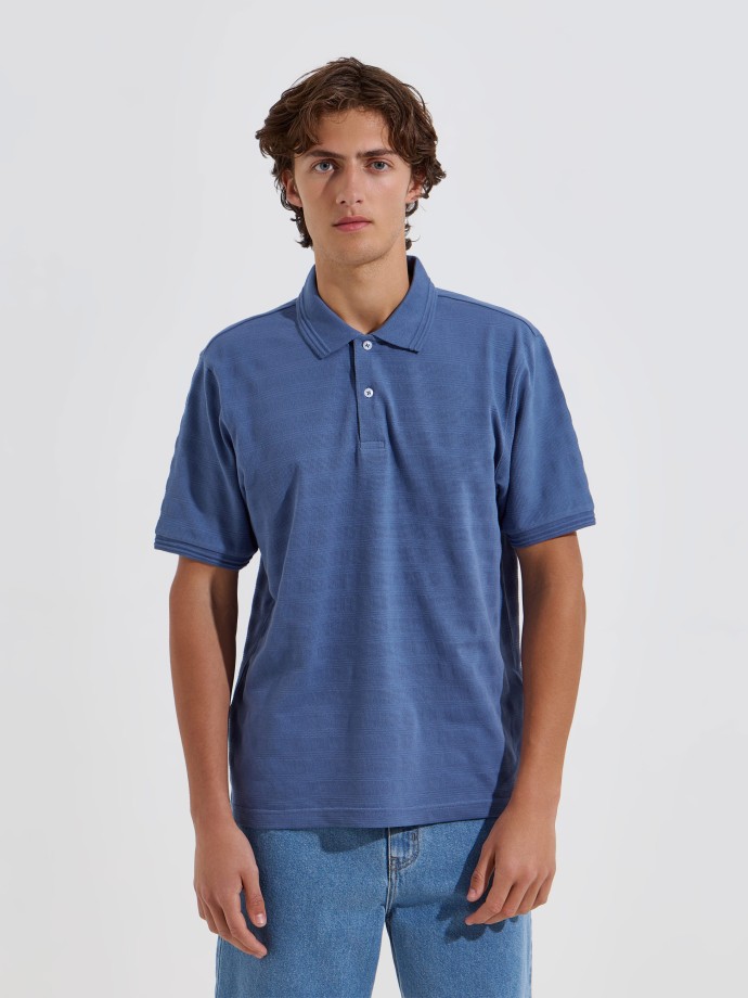 Polo com textura