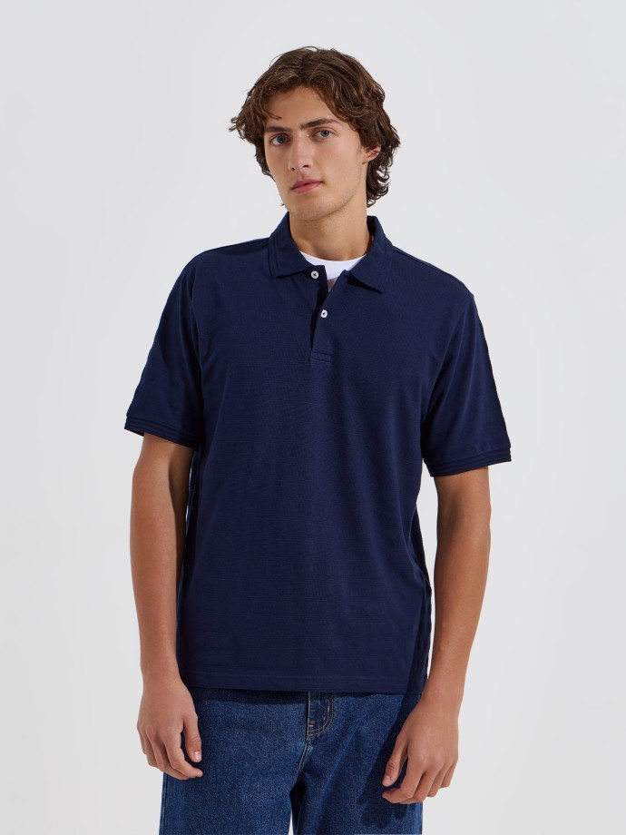 Polo com textura
