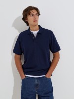 Polo com textura