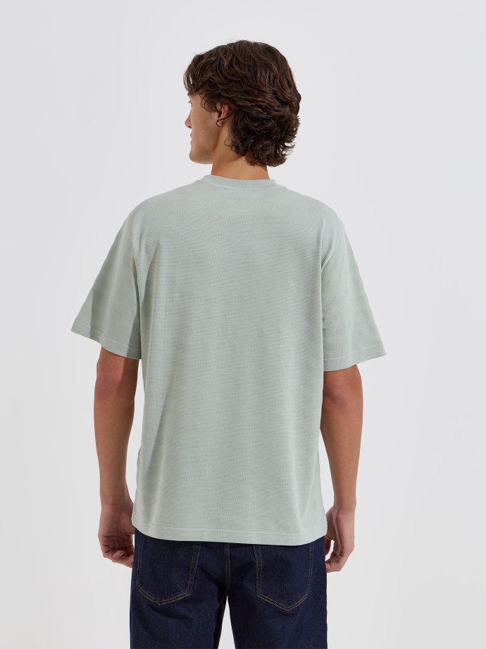 T-shirt com textura