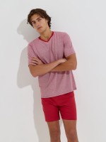 Pijama curto em algodão Pijama curto em algodão