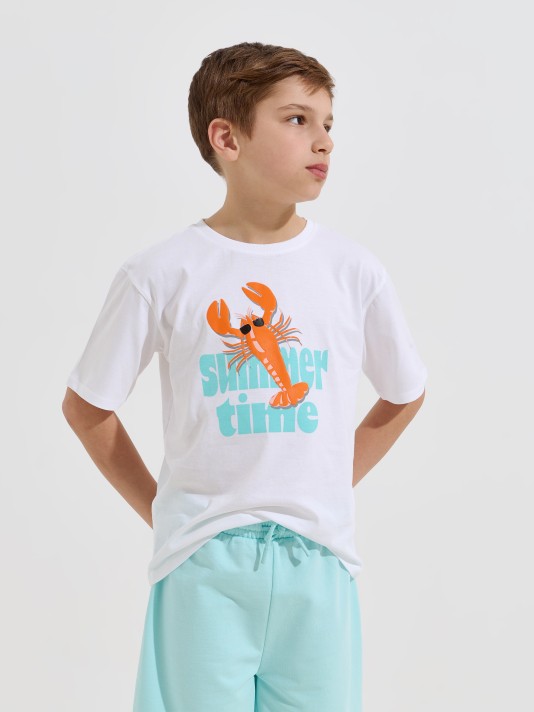 T-shirt estampada