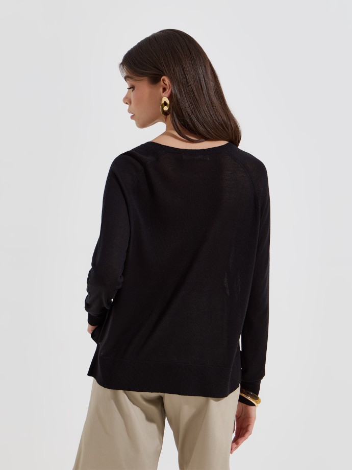 Camisola de malha b�sica