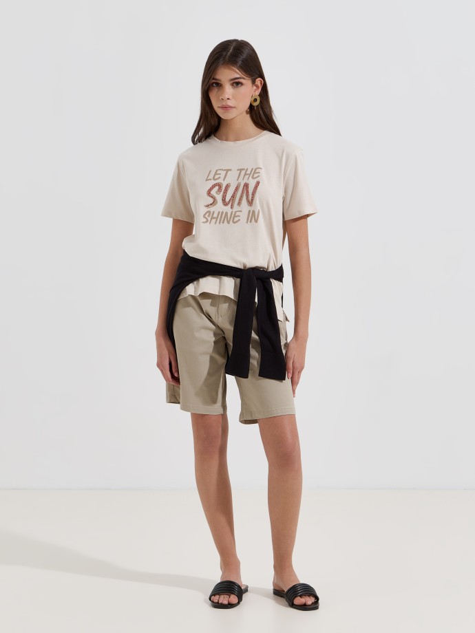 T-shirt estampada