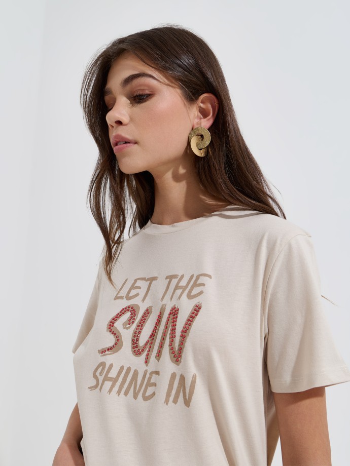 T-shirt estampada