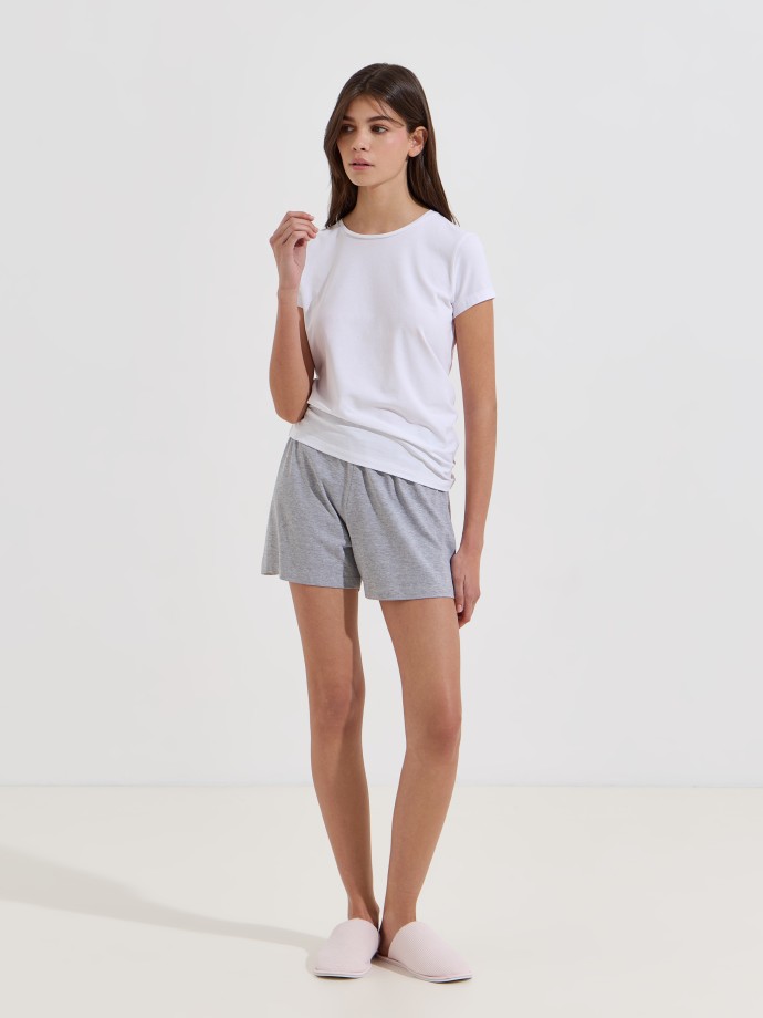 Cal��es de pijama b�sicos