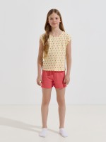 Pijama curto estampado