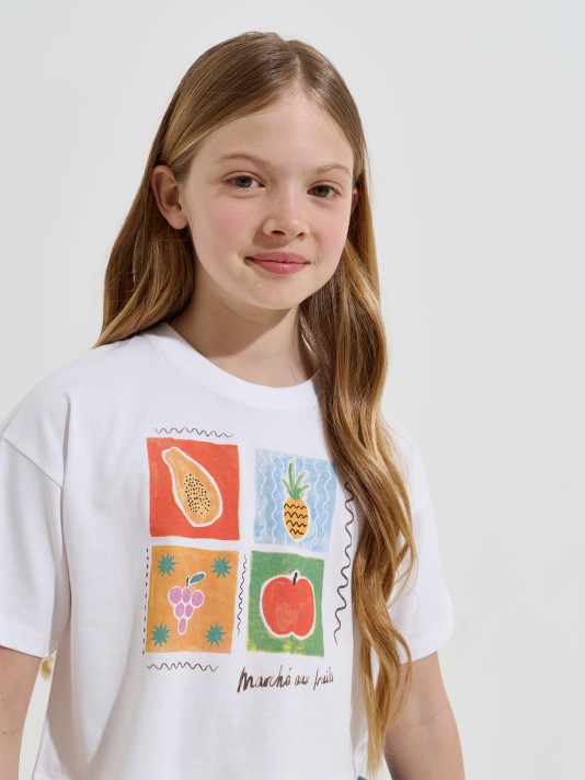 T-shirt estampada frutas T-shirt estampada frutas