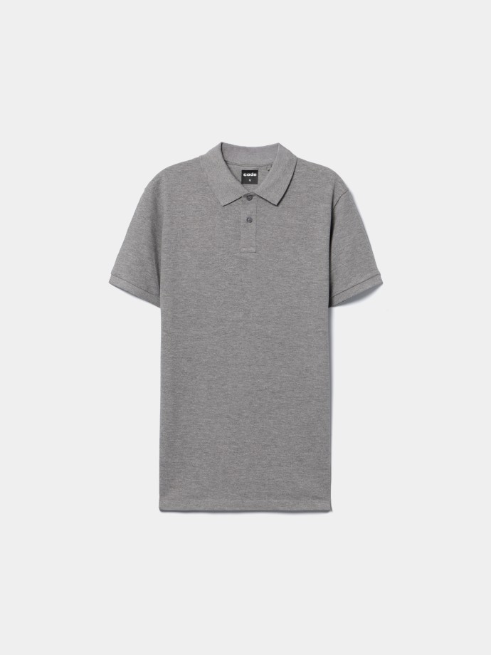 Polo b�sico em piquet