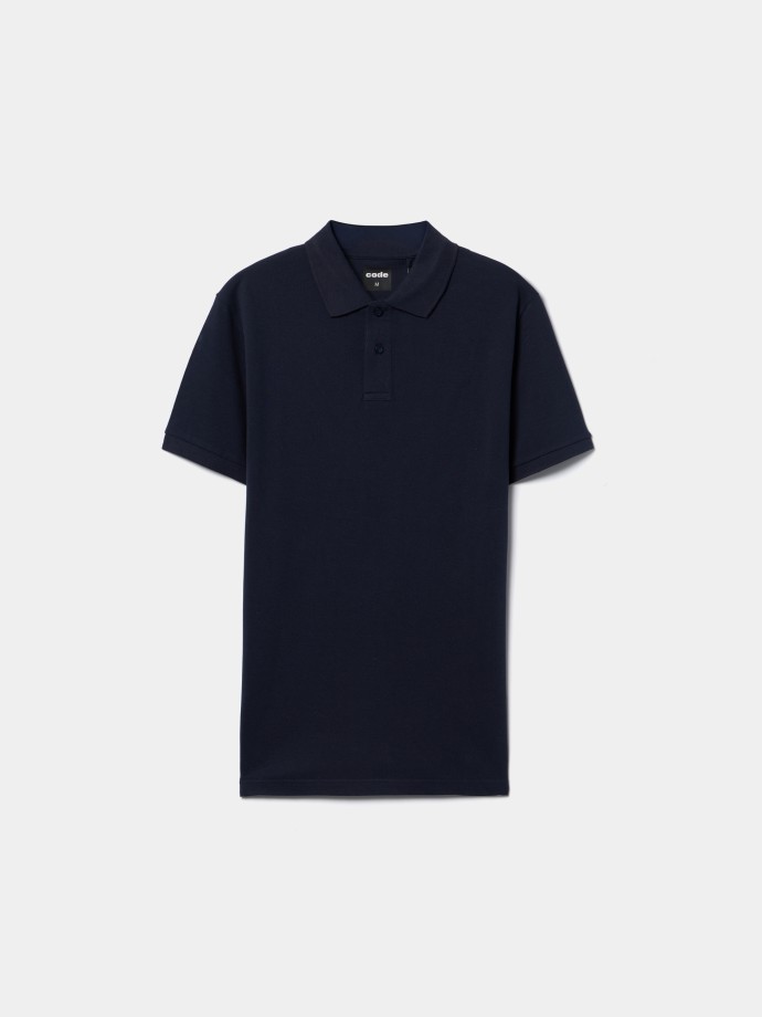Polo b�sico em piquet