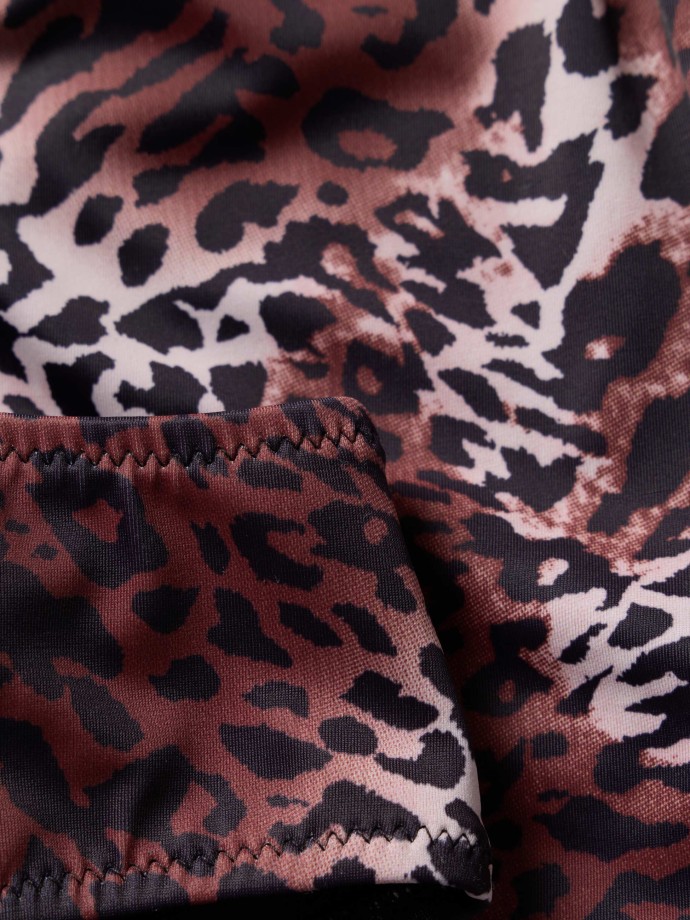 Cueca de biqu�ni estampado