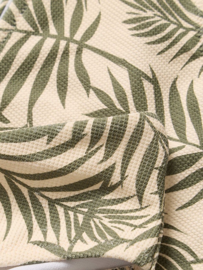 Cueca de biqu�ni estampada