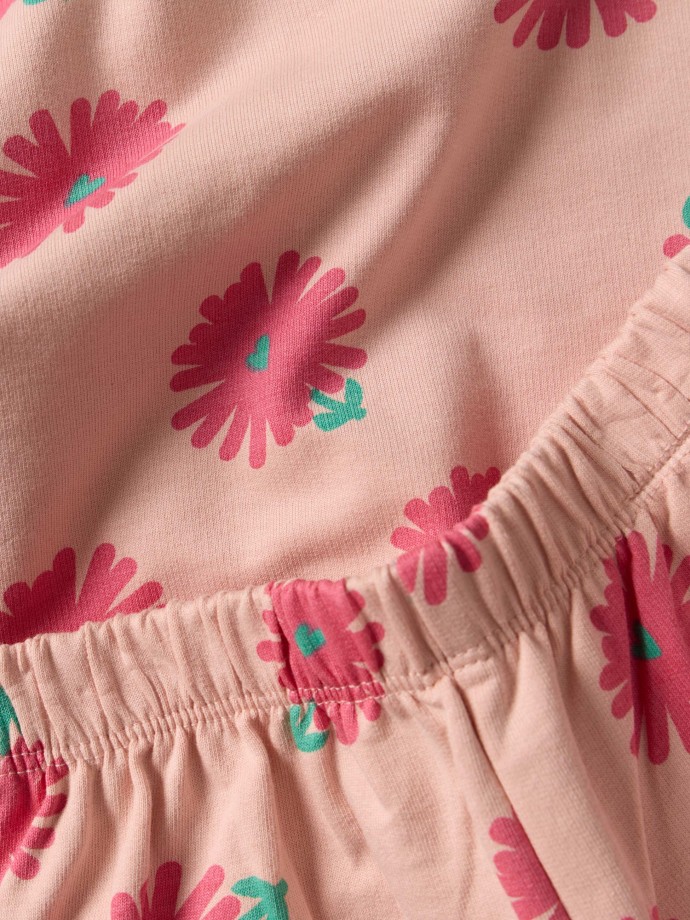 Conjunto estampado em algod�o