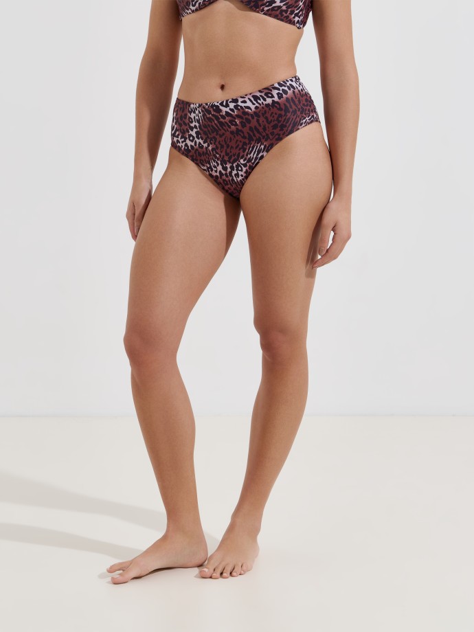 Cueca de biqu�ni estampado