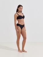 Cueca de biqu�ni com drapeado