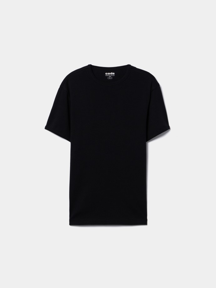 T-shirt b�sica em algod�o
