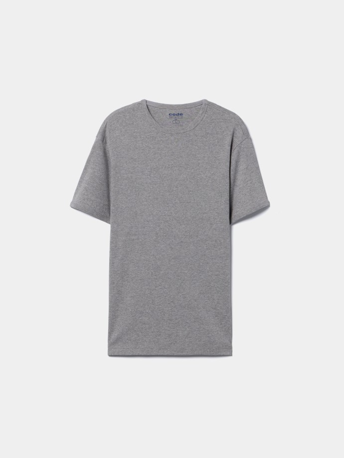 T-shirt básica em algodão T-shirt básica em algodão